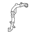 2325014600 - Cooling System: Lower Hose for Mercedes-Benz Image