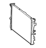 995004800 - Belts &amp; Cooling: Radiator for Mercedes-Benz Image