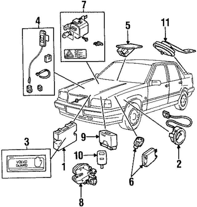 3545367 - : Motion Sensor Cover for Volvo Image