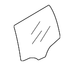 51357320288 - : Door Glass for Mini: Cooper Image