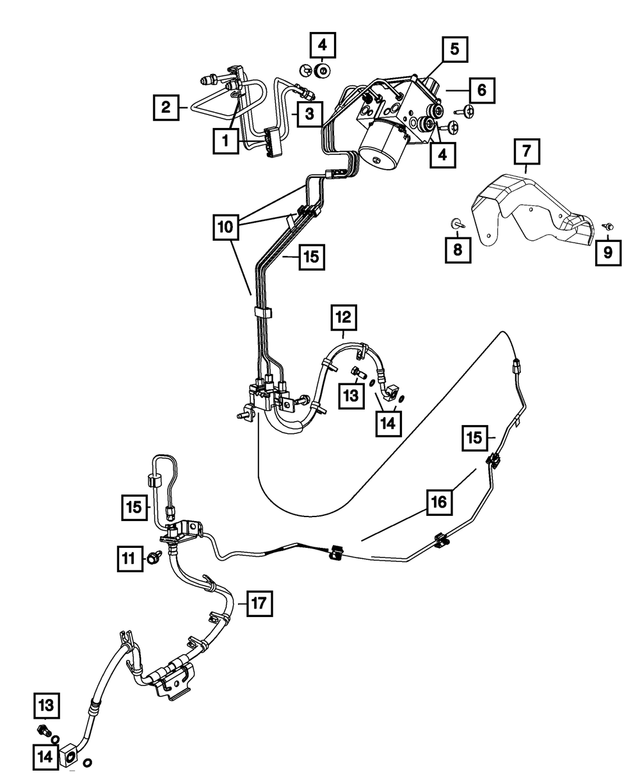 « R8295359AD –  : Abs Module, Refabriqué pour Mopar Image »