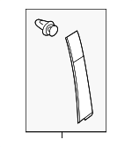 BHS250M20A - Body: Applique for Mazda: 3 Image