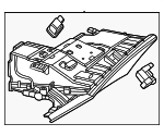29668012009J38 - Body: Glove Box Assembly for Mercedes-Benz Image