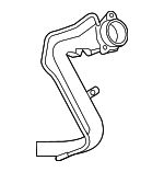 77201WB001 - Fuel System: Filler Pipe for Scion: iA | Toyota: Yaris, Yaris iA Image