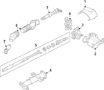 26076241 - Steering: Lock Module for Saab: 9-7x Image