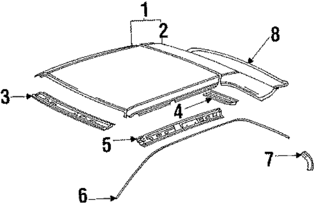 443853297 - Body: Reveal Molding for Audi Image