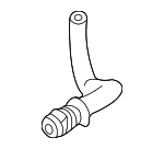 32412282353 - Steering: Power Steering Supply Hose for BMW: M3 Image