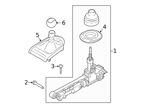 Gear Shift Control for 2023 Ford Mustang #0