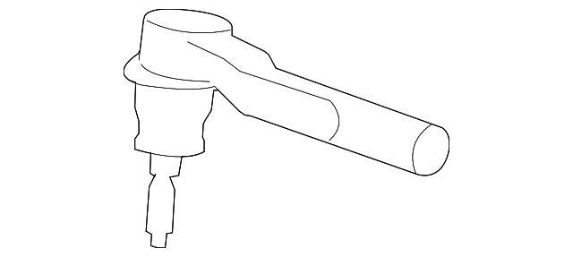 2004-2012 GM Front Steering Linkage Outer Tie Rod 19418690 GM ...