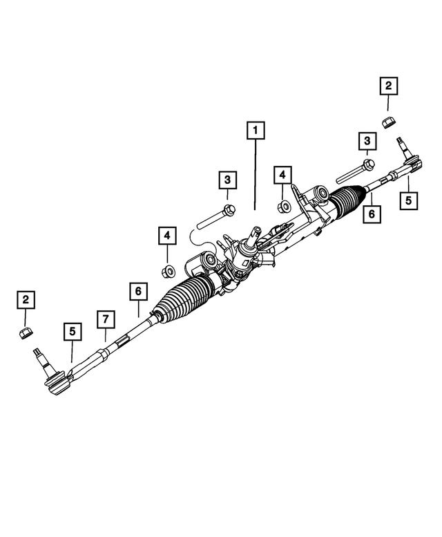 68244586AB - : Rack And Pinion Gear for Mopar Image