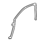 25769330 - : Part# 25769330 F (S)Weatherstrip for Buick: LeSabre Image