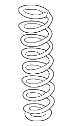 51401S01A41 - : Coil Spring for Honda: Civic Image