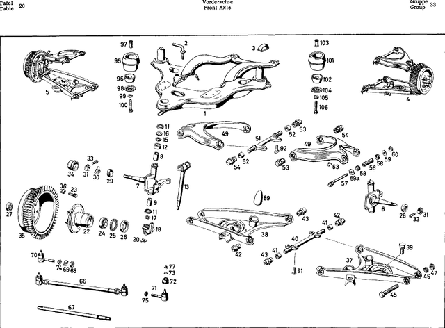 1803301203 - : Tie Rod for Mercedes-Benz Image