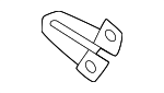 90601SMG003 - Body: Wheel Opening Molding Rear Clip for Acura Image