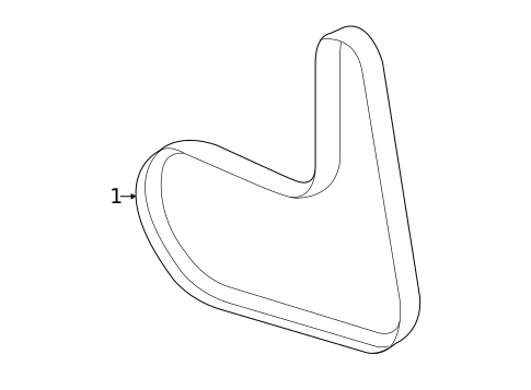 Belts & Pulleys for 2015 Ford Fiesta #0