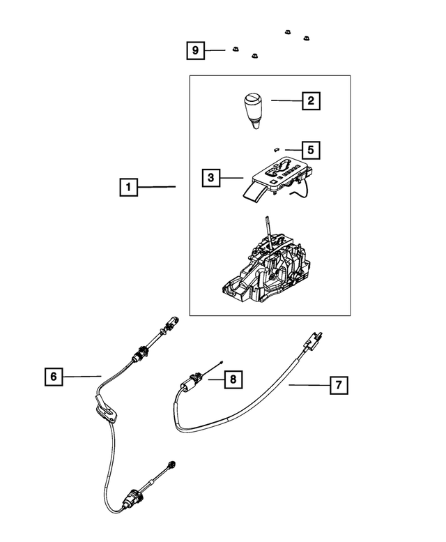 6500776 - 42RLE; 4-Speed; Automatic Transmission: Hex Head Screw And Washer for Mopar Image