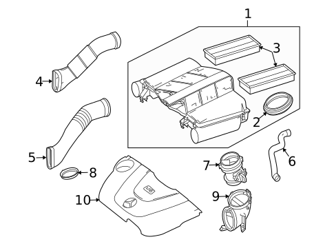 Filters for 2008 Mercedes-Benz CLS 550 #0