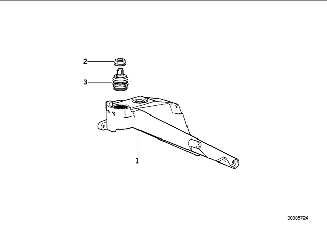 31422311409 - Frame and Mounting Parts: Ball Joint -  for BMW-Motorrad Image