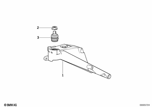 31422311409 - Frame and Mounting Parts: Ball Joint -  for BMW-Motorrad Image