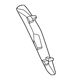 51138739613 - Body: Channel Cover for BMW: 430i Gran Coupe, 430i xDrive Gran Coupe, i4, M440i Gran Coupe, M440i xDrive Gran Coupe Image