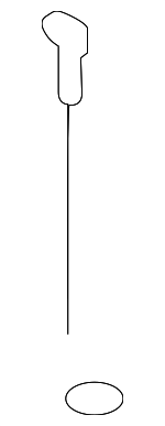 266113C502 - : Dipstick for Hyundai: Genesis Image