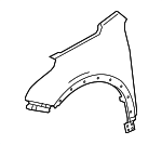 42852610 - : Fender for Cadillac: XT4 Image