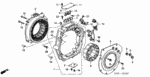 90011689000 - Engine: BOLT, HEX. (10MM) for Honda Image image