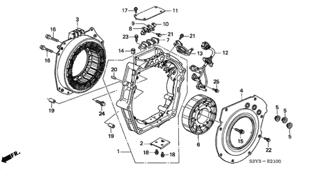 IMA Motor for 2002 Honda Insight #0
