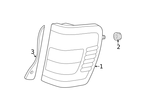 Combination Lamps for 2002 Jeep Grand Cherokee #0