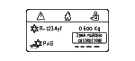 68729844AA - Body: AC Label for Mopar Image