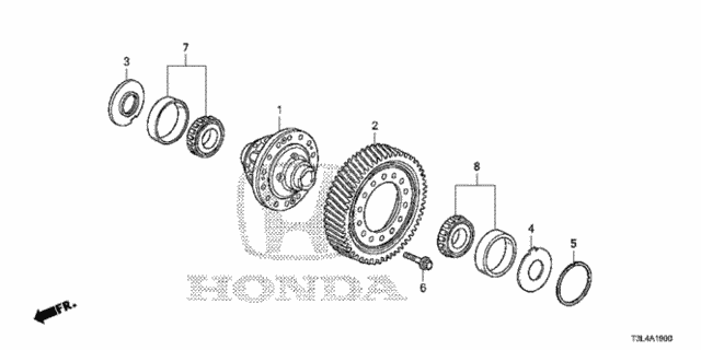 AT Differential (6AT) for 2016 Honda Accord #0