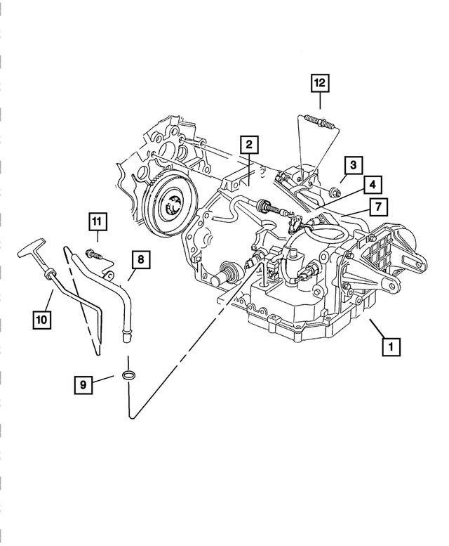 4765014AD - Automatic Transaxle 4 Speed: Transmission Fluid Level Indicator for Mopar Image