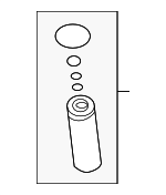 1802609 - ENGINE: Engine Oil Filter Element for Mercedes-Benz Image