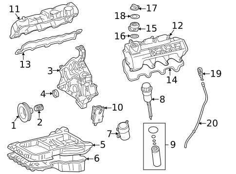 Filters for 2004 Mercedes-Benz C320 #0