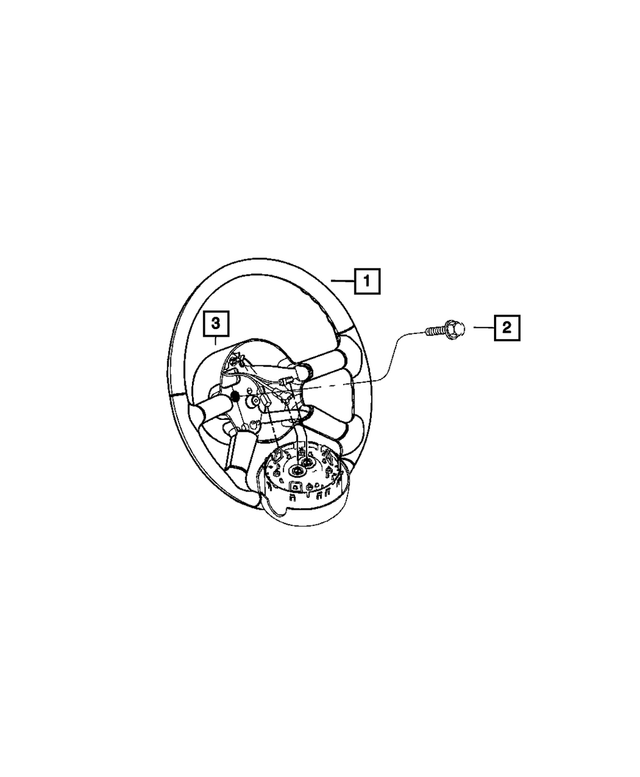 « 1EX89XDHAC –  : Direction Volant pour Mopar Image »