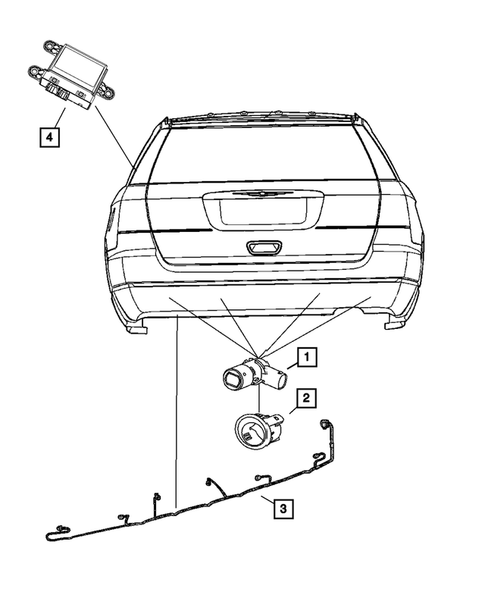 Park Assist for 2011 Dodge Journey #0