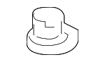 24441317 - Belts &amp; Cooling: Radiator Support Splash Shield Nut for GM Image