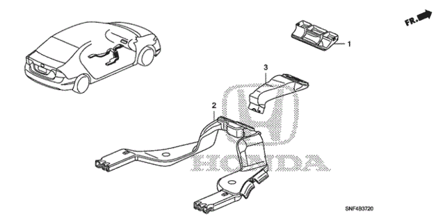 Duct for 2006 Honda Civic #0