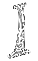 613060C030 - Body: Inner Center Pillar for Toyota Image