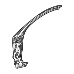 611080C902 - Body: Hinge Pillar Reinforced for Toyota Image