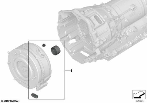 Individual Transmission Parts for 2014 BMW Hybrid 5 #12