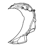 PAD121291 - : Fan Shroud for Porsche: Macan Image