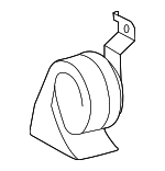 8652030670 - Electrical: Low Note Horn for Lexus: ES250, ES300h, ES350, GS F, GS Turbo, GS200t, GS300, GS350, GS450h, LC500, LC500h, LS500, LS500h, NX200t, NX250, NX300, NX300h, NX350, NX350h, NX450h+, RX350, RX350h, RX350L, RX450h, RX450h+, RX450hL, RX500h, UX200, UX250h, UX300h Image