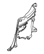 6251011090E4 - Body: Quarter Trim Panel for Lexus: LC500 Image