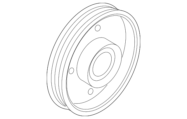 2021-2025 Kia | A/C Compressor Clutch Pulley | 97643-L1500 | Kia