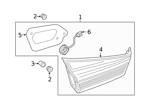 Backup Lamps for 2025 Mitsubishi Outlander Sport #0
