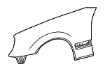 2108801518 - Body: Fender for Mercedes-Benz Image
