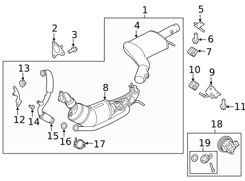Exhaust Components for 2021 Land Rover Range Rover Sport #0