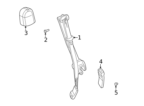 Front Seat Belts for 2007 Chevrolet Silverado 1500 Classic #2