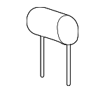 C2S45917LEG - Body: Headrest, Outer for Jaguar Image